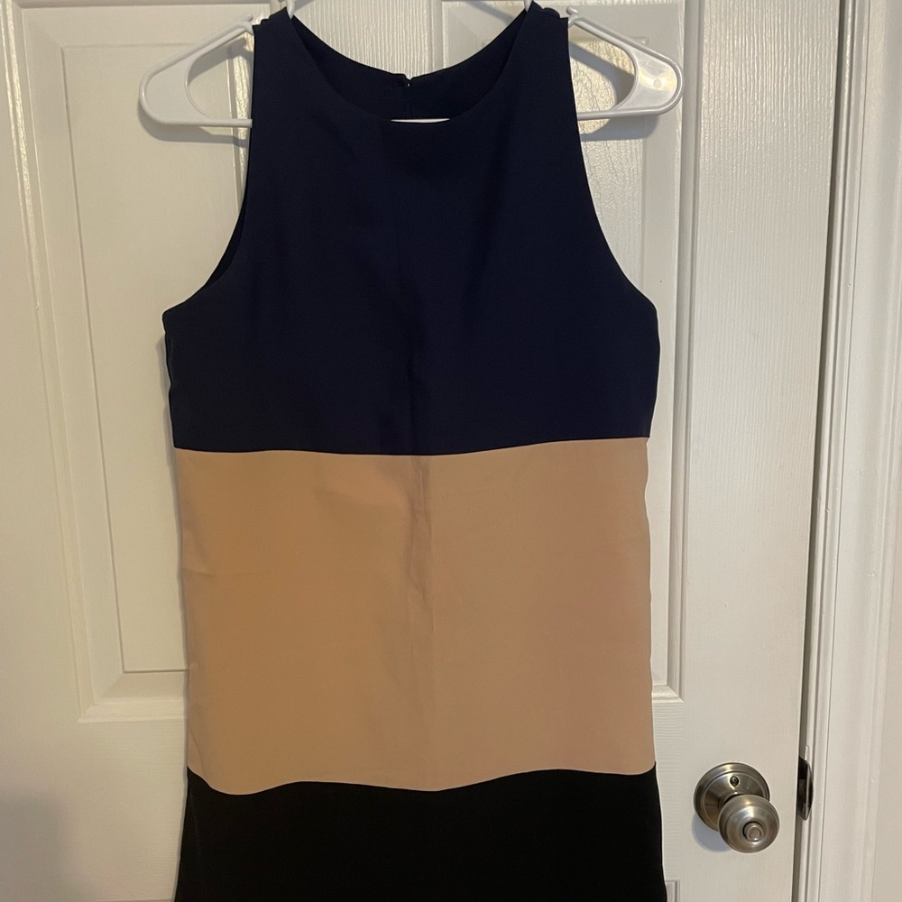 Color Block Sheath Dress
